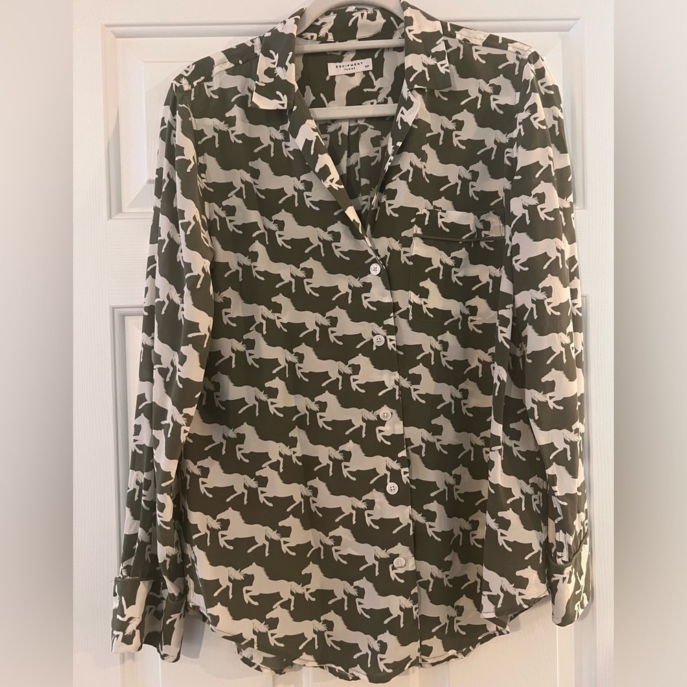 Equipment Silk Horse Blouse
